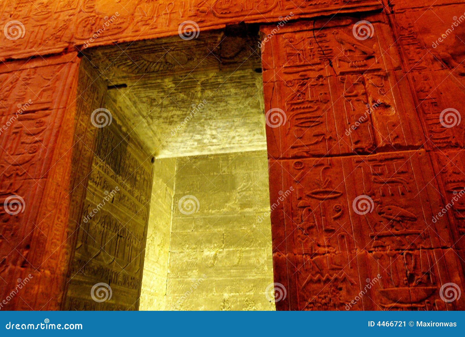 Templo de Egipto Horus de Edfu