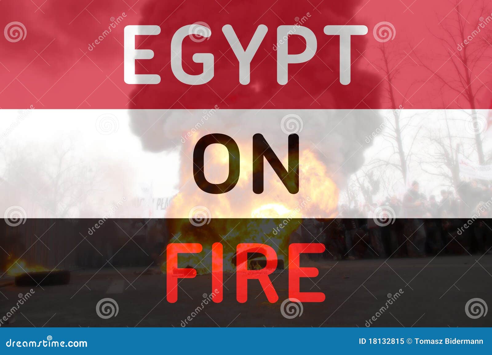 Egipto en el fuego imagen editorial. Imagen de islam 18132815