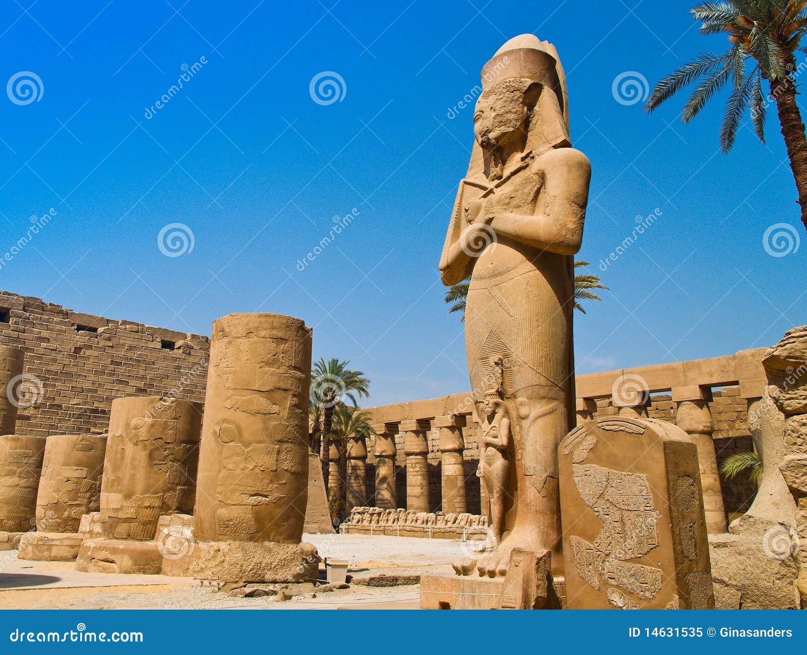 egypt, luxor, karnak temple
