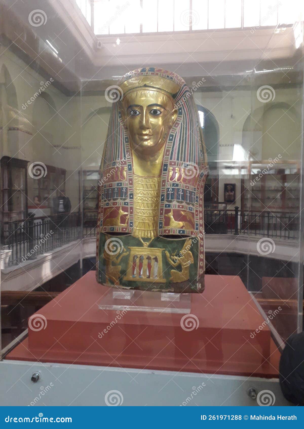 Egypt Museum Picture. Ancient History is Egypt Editorial Stock Photo