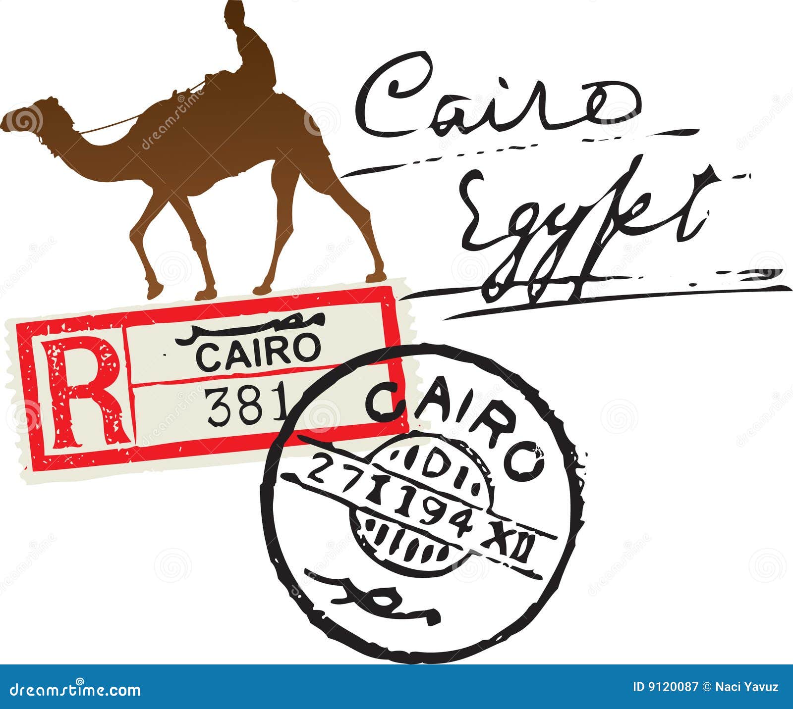 egypt postage stamp