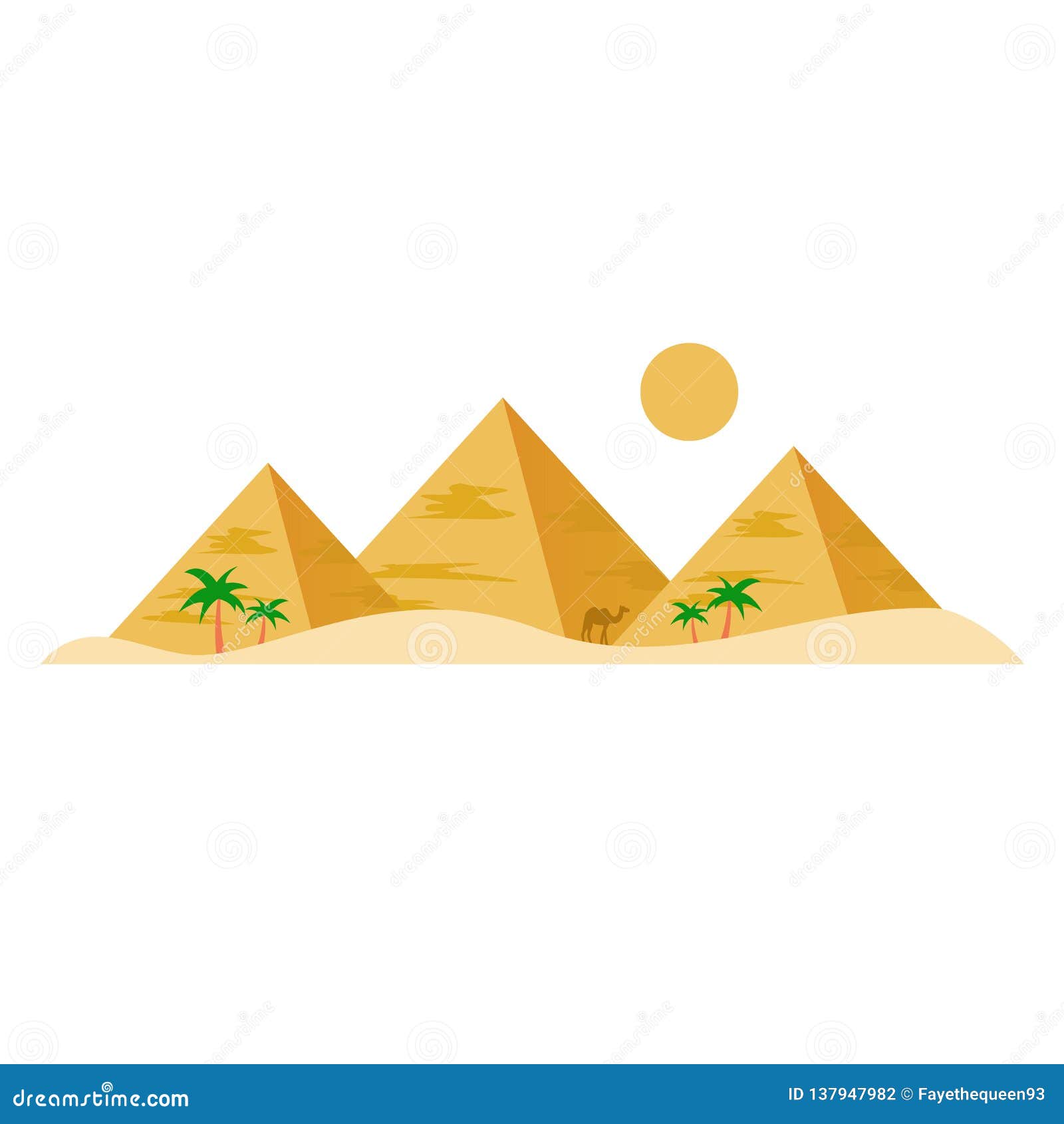 Premium Vector  Pyramid icon vector illustration diagram on