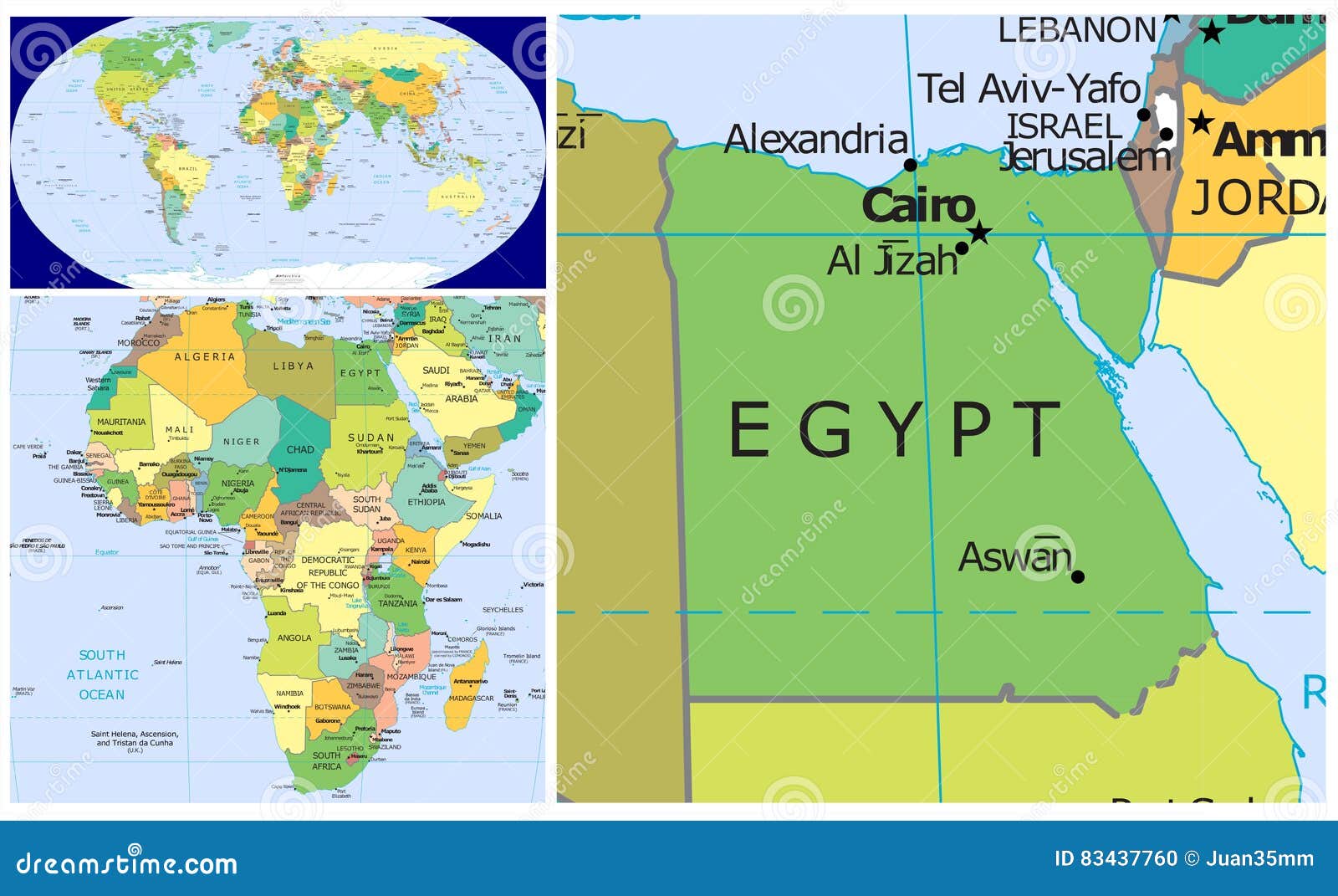 Egypt & World stock illustration. Illustration of indonesia - 83437760