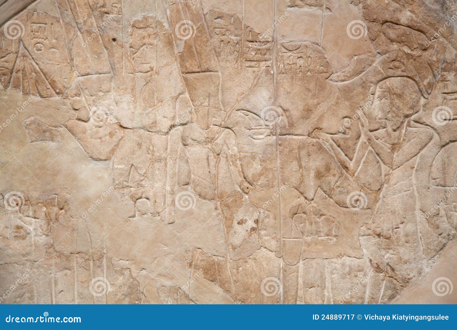 Egyptian Brick Wall Royalty Free Stock Photography Image 24889717