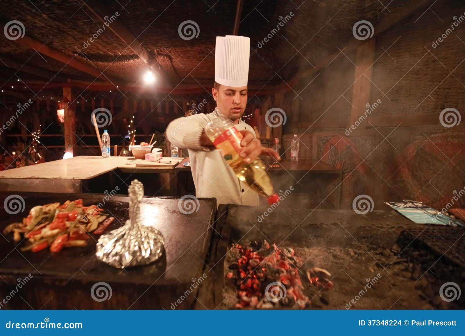 Egyptian Cook Editorial Stock Image Image 37348224