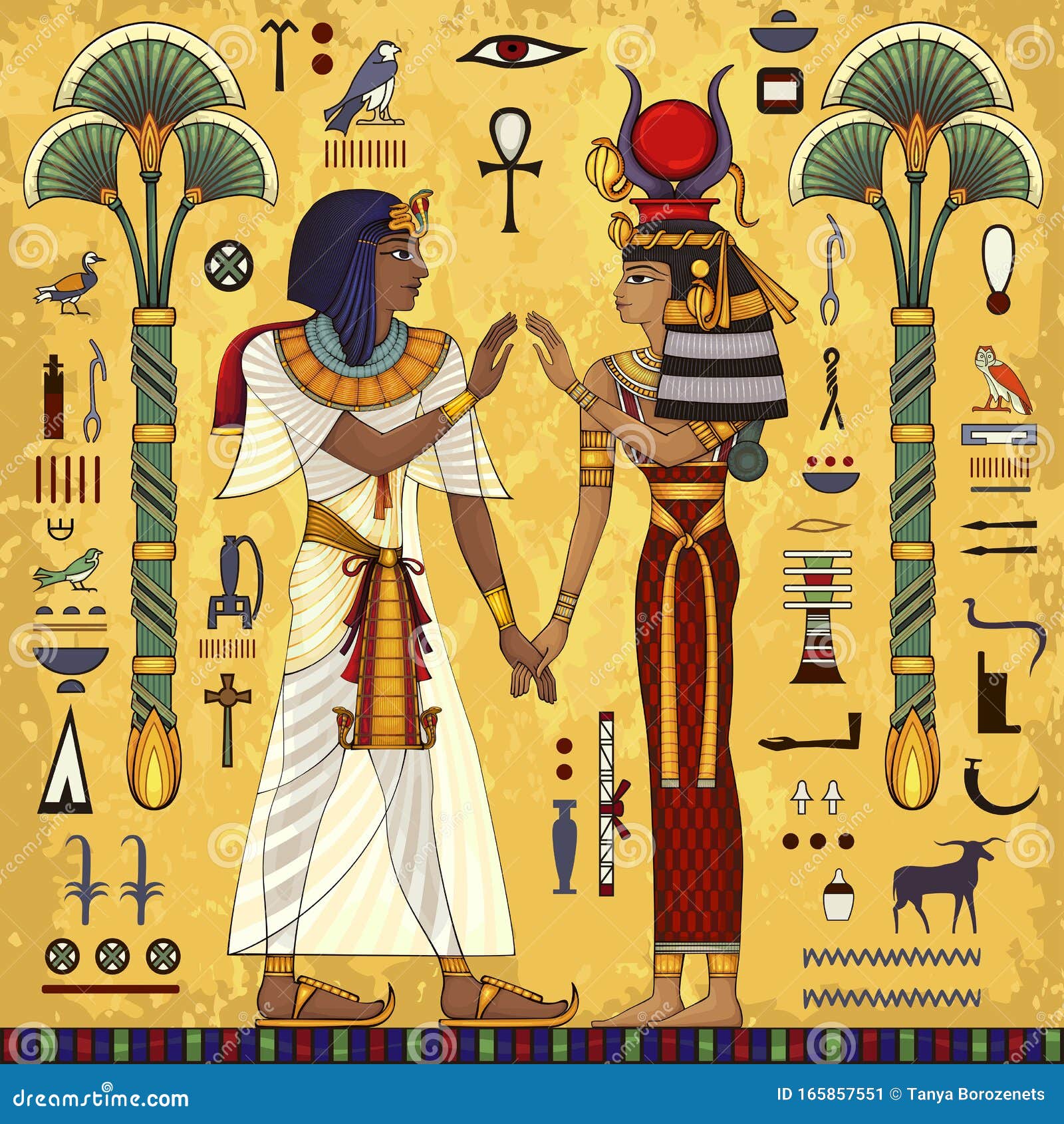 egyptian hieroglyph and ancient culture sing and .