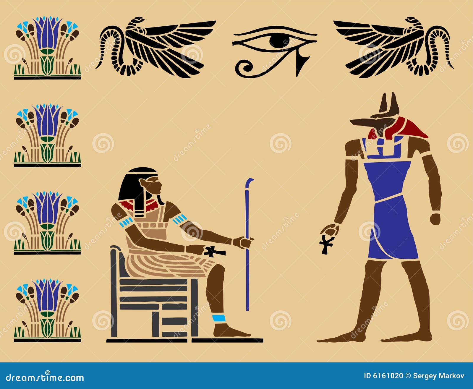 egyptian hieroglyphics - 6