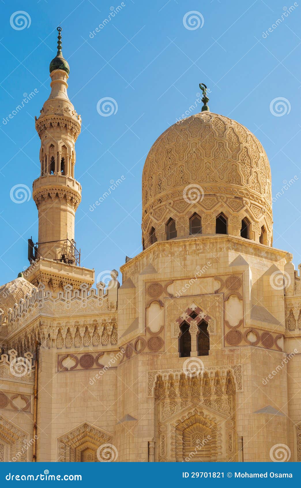 mosque dome and minaret