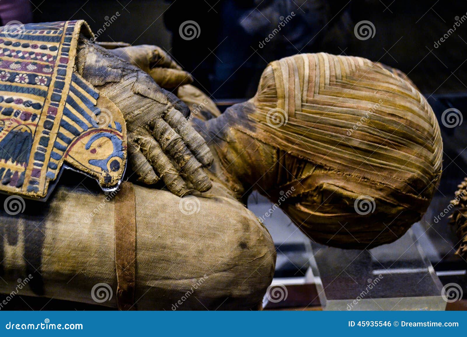 Egyptian Mummy Sarcophagus Editorial Image 24386278 