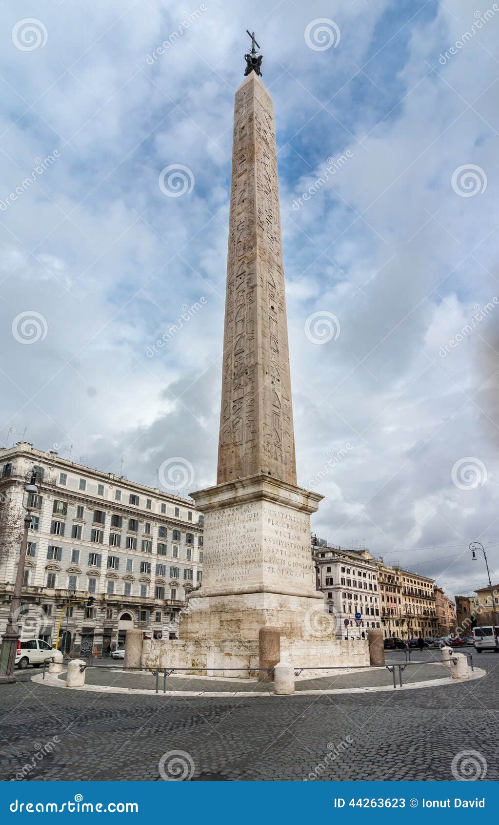the egyptian obelisk in piazza san giovanni