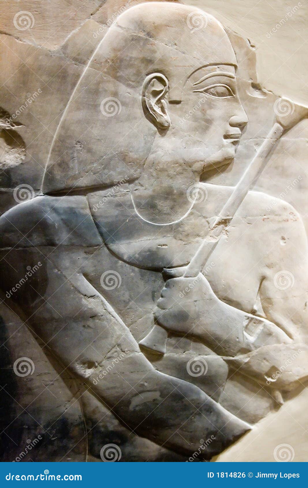 Egyptian Pharaoh Carving stock photo. Image of excavation 1814826