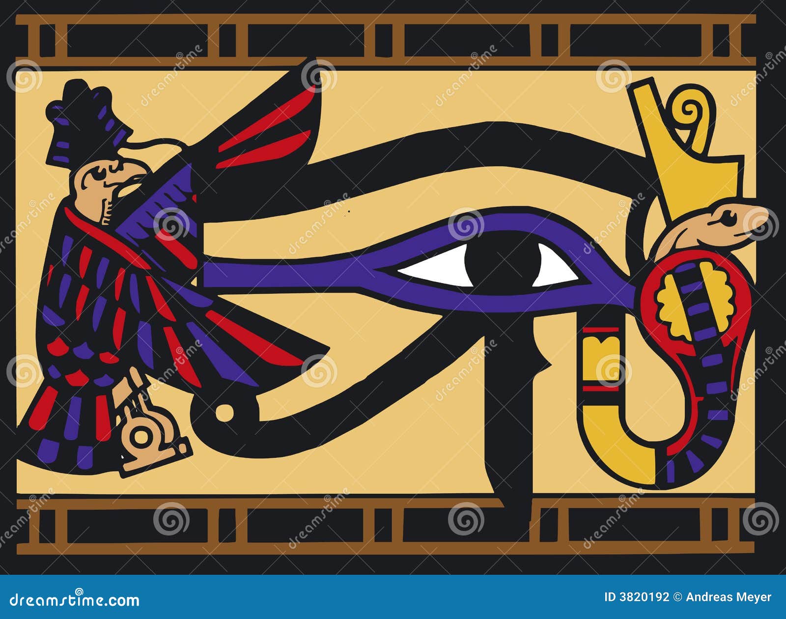 egyptian silouette
