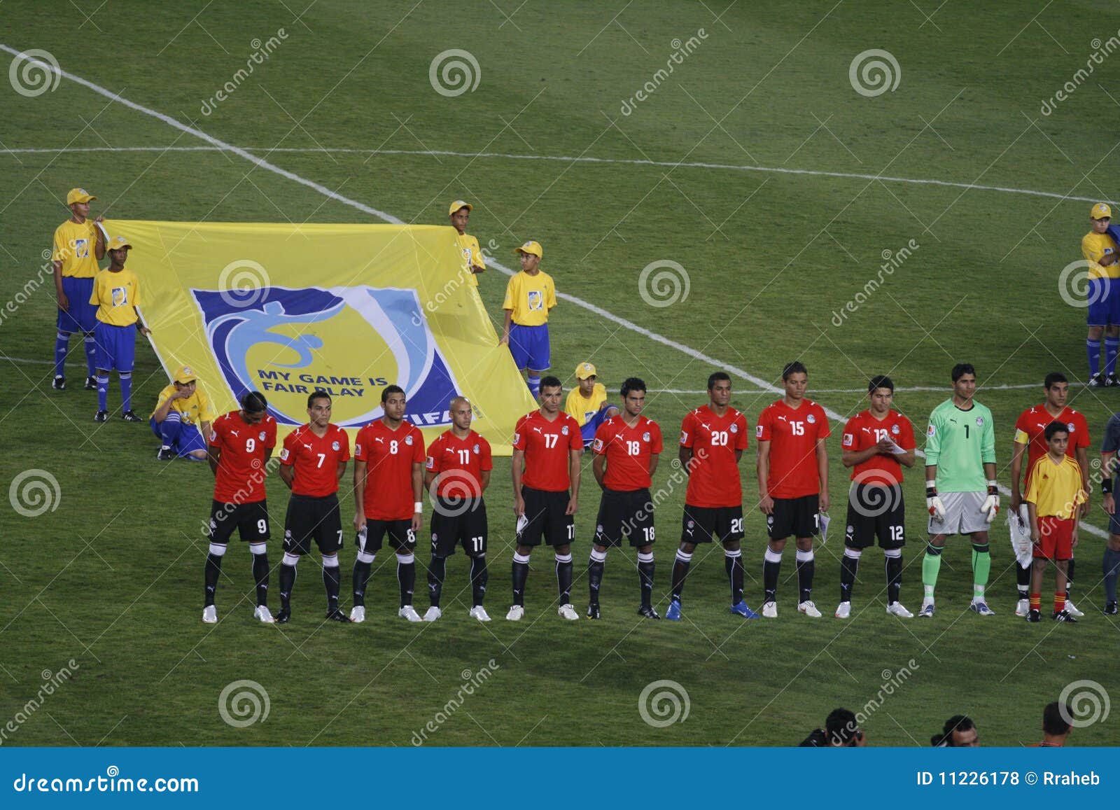 Egyptian Team FIFA U20 Worldcup Editorial Stock Photo Image of soccer, egypt 11226178