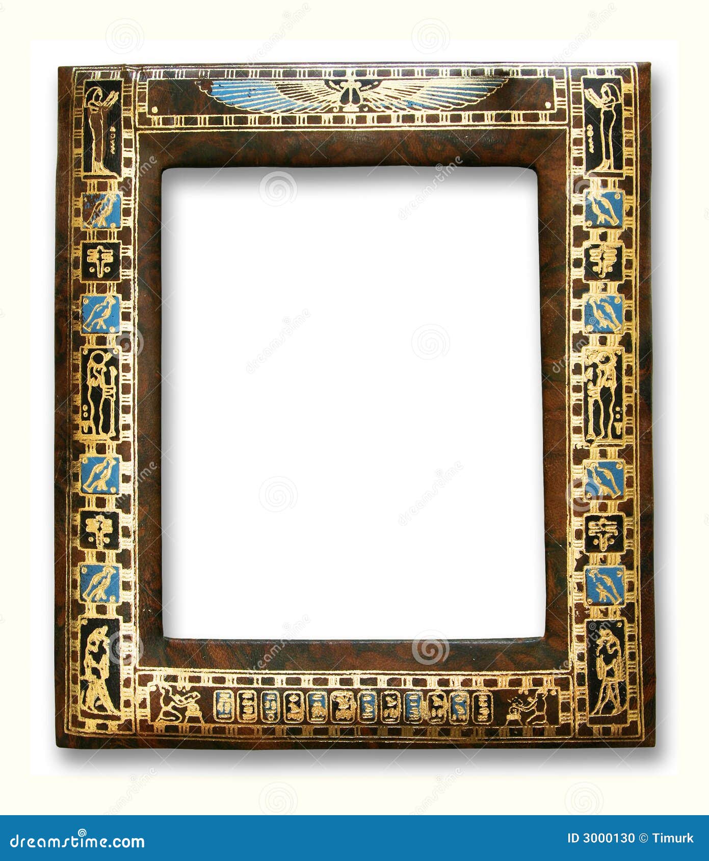Egyptisch frame stock foto. Image of vorm, fotografie 3000130