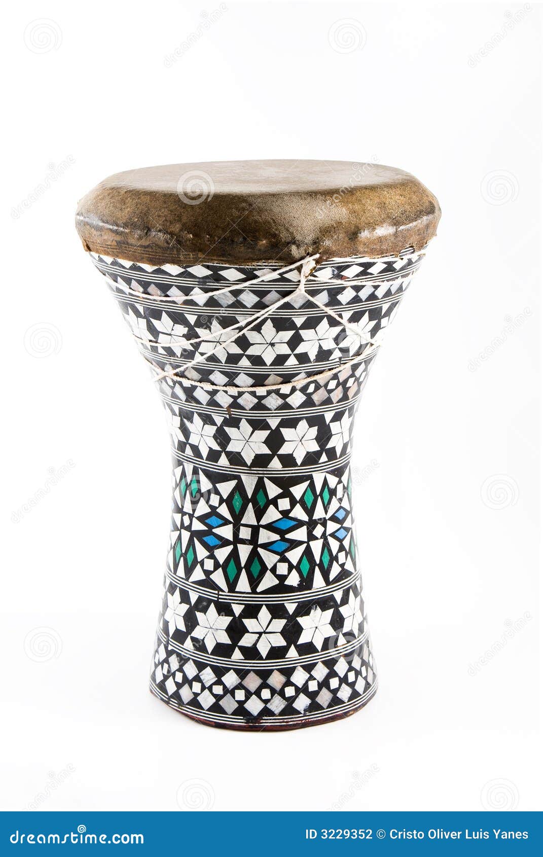 Egyptische darbuka stock foto. Image of egypte, trommel 3229352