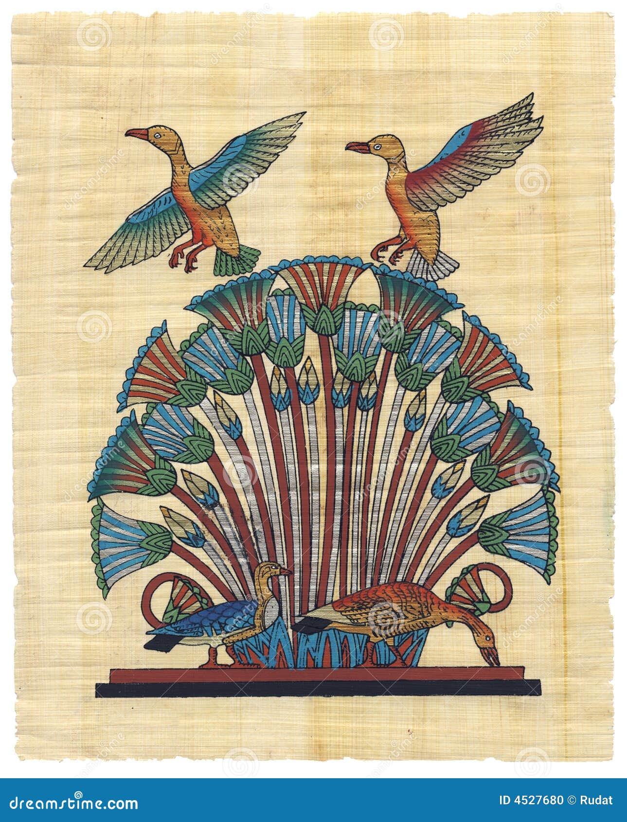 papyrus drawing egypt papyrus drawing egypt