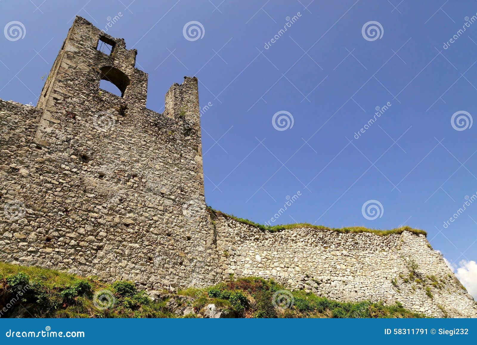 Ehrenberg Castle Ruins stock image. Image of countryside 58311791