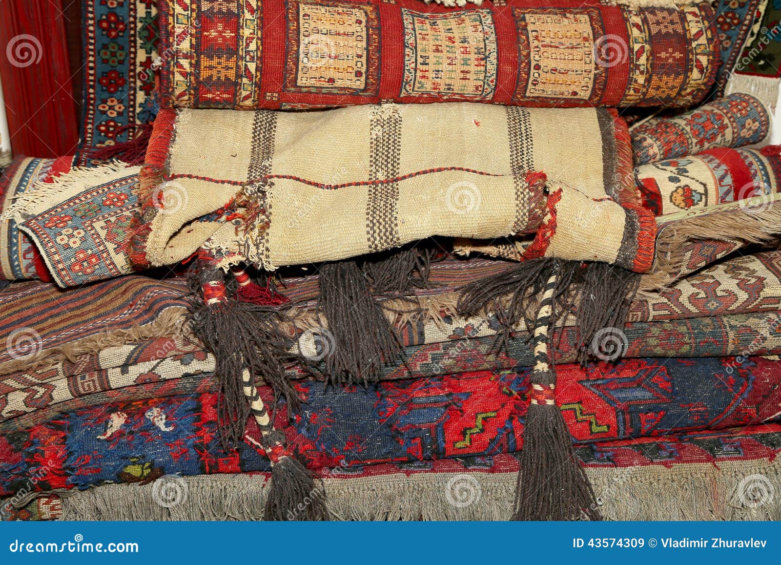 Ehtnic Carpets Texture, Amman, Jordan Stock Image Image of original