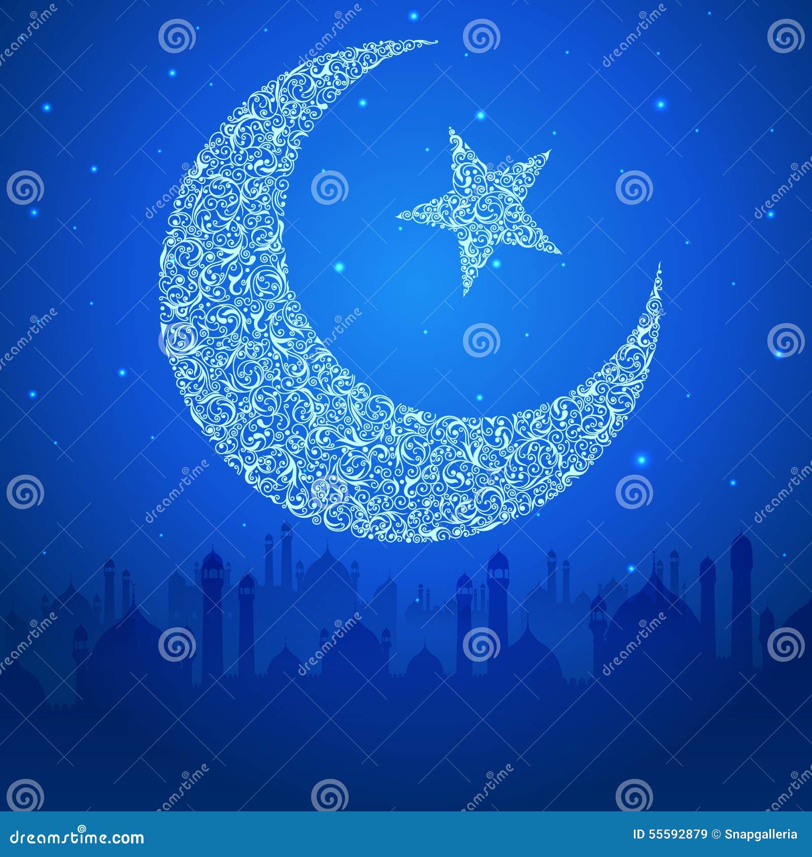 eid mubarak (happy eid) background