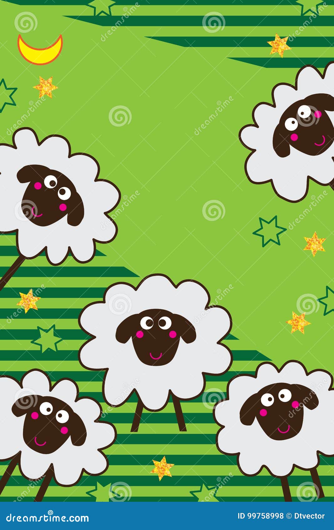 eid sheep diagonal template