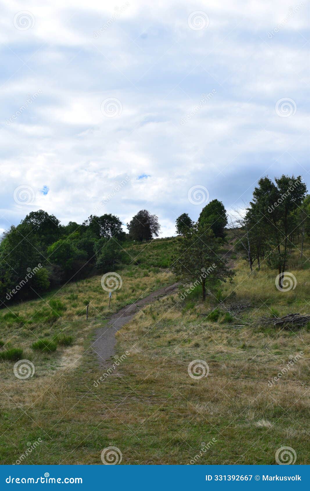 hiking trail in the eifel