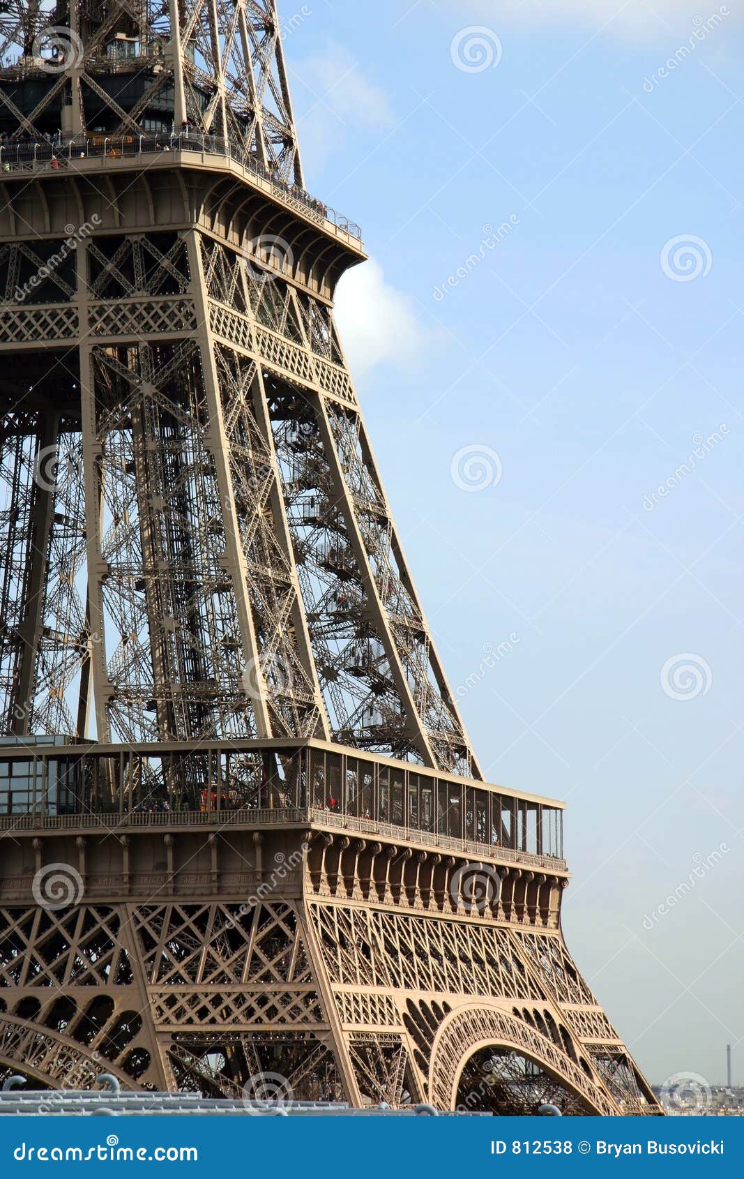 Eiffel Tower Close Up Royalty Free Stock Photos - Image: 812538