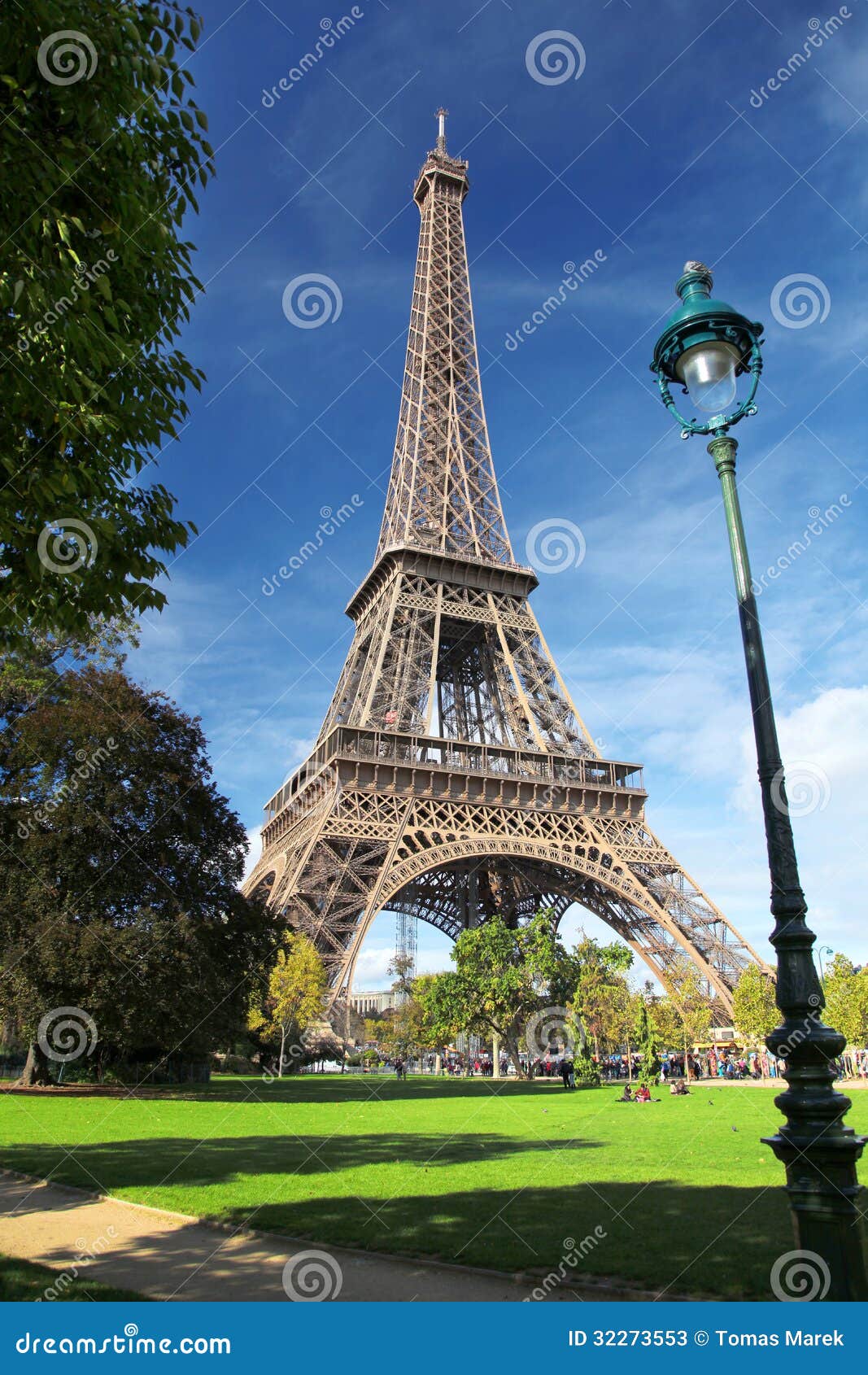 Eiffel Tower In Paris France Stock Image Image Of