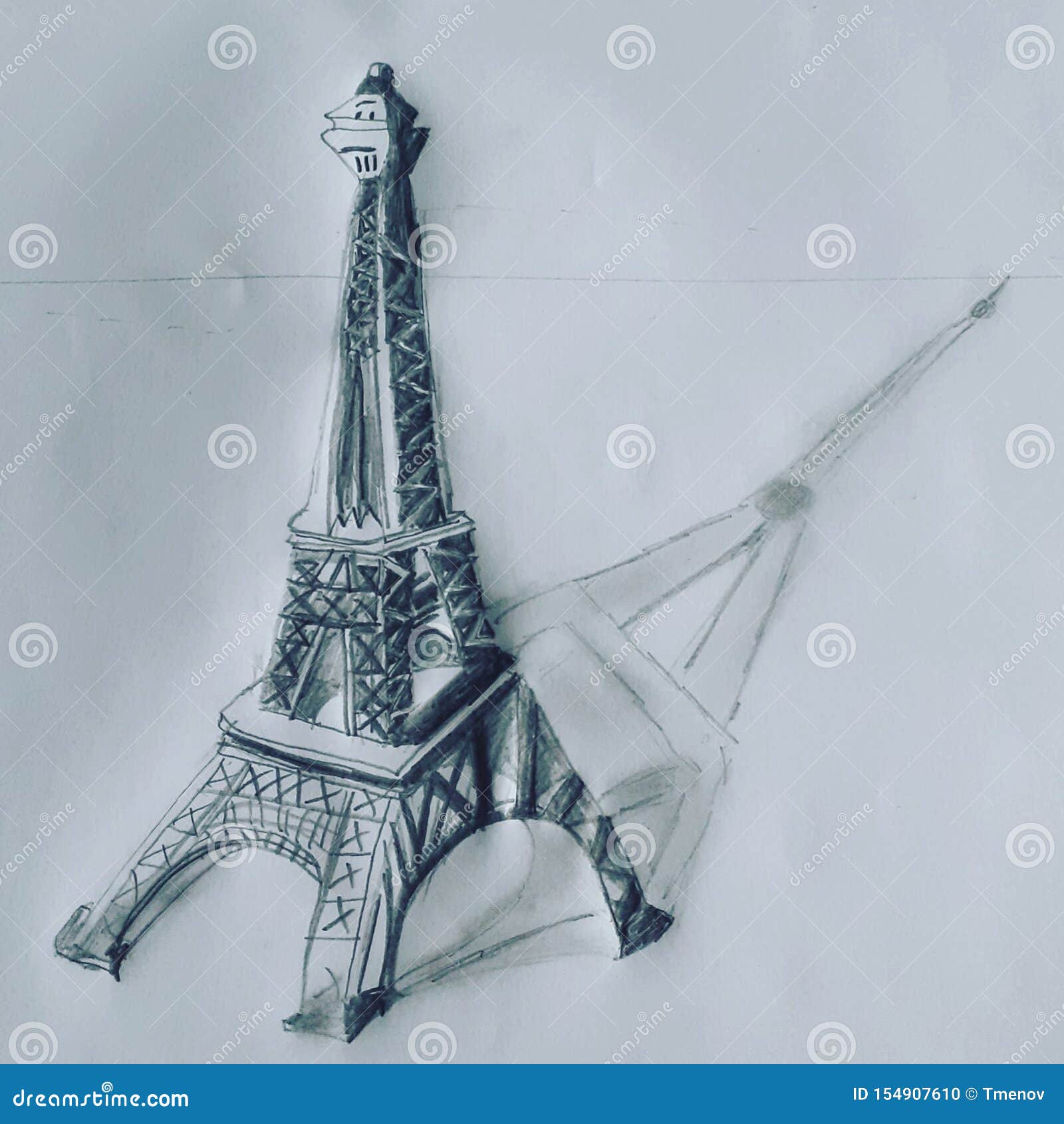 Featured image of post Torre Eiffel Dibujo 3D The eiffel tower drawing and sketches are also very famous and demanding