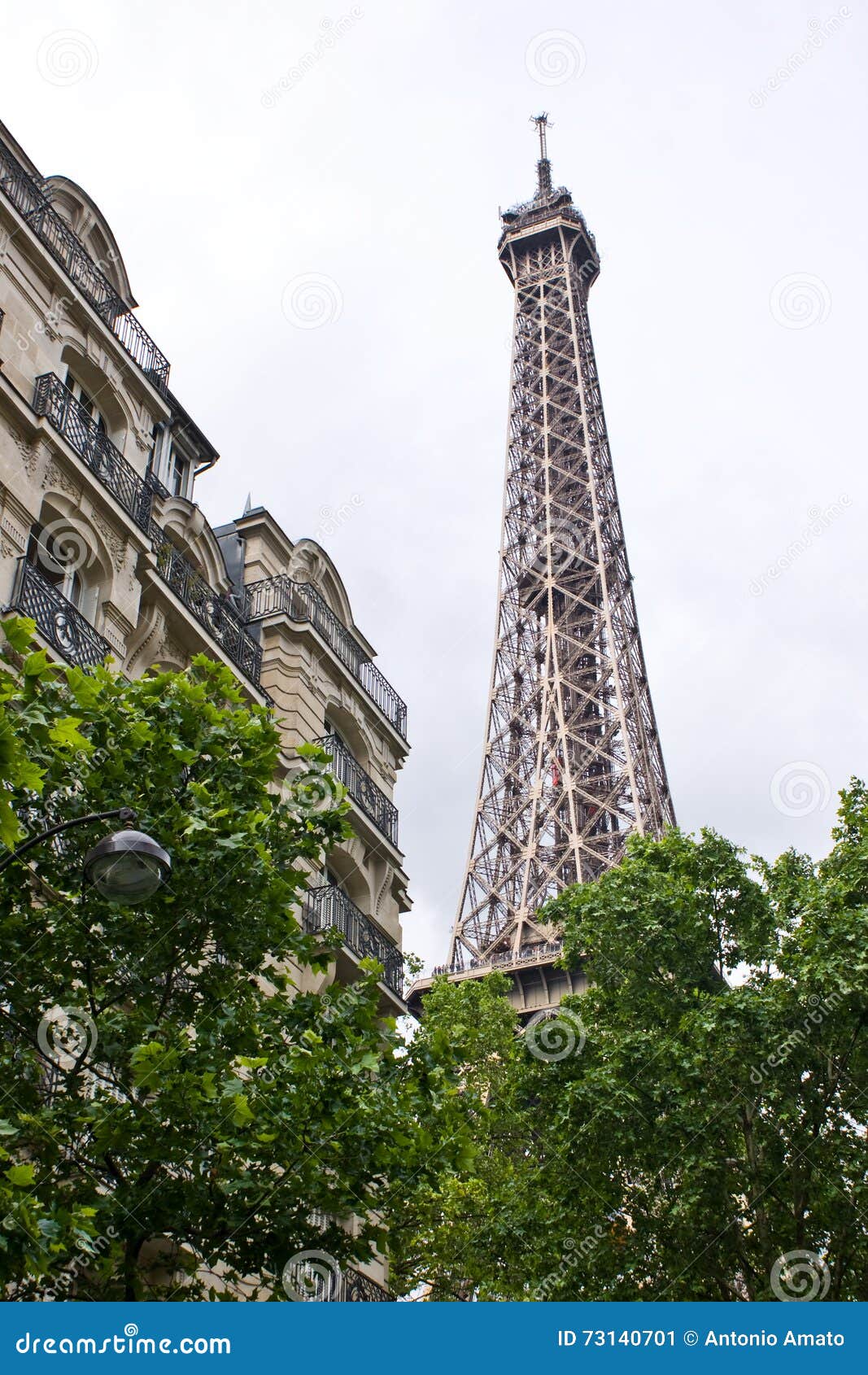 Eiffel Tower Stock Image Image Of Metropolis Architecture 73140701