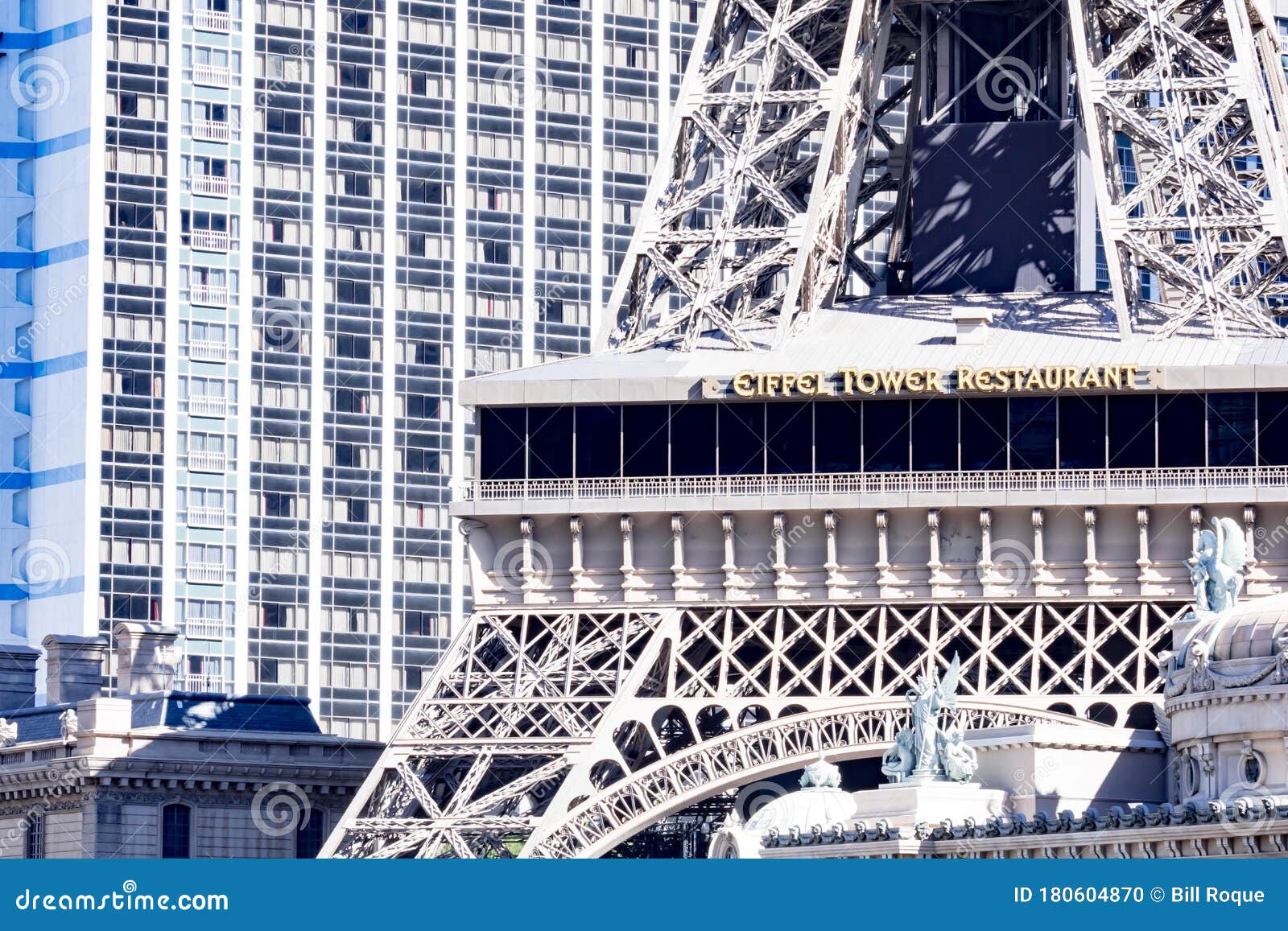 Eiffel Tower Viewing Deck, Las Vegas Nevada USA, March 30, 2020 Editorial  Image - Image of luxury, deck: 180604870