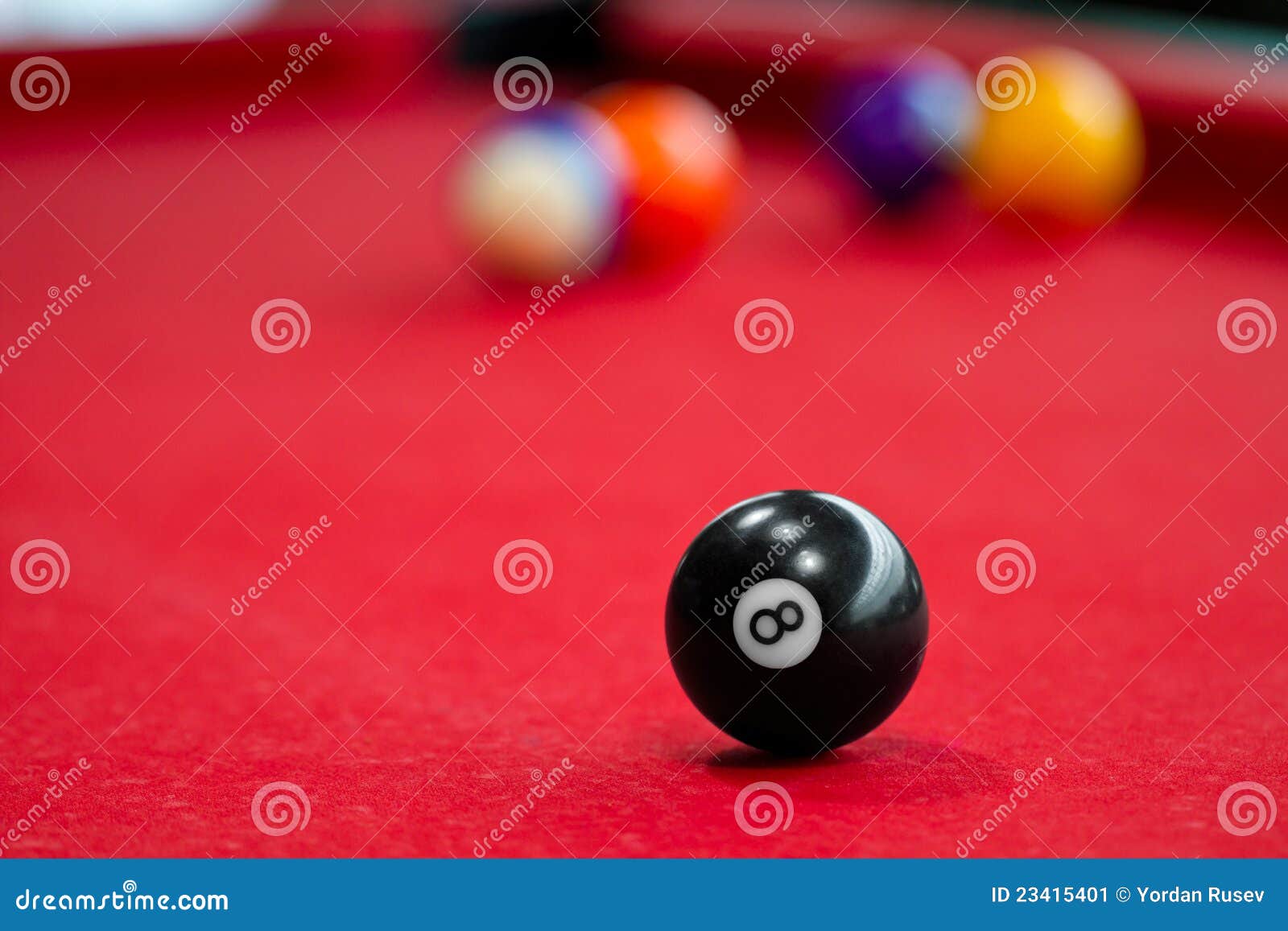 Eight balls billiards stock image. Image of play, hobbies 23415401