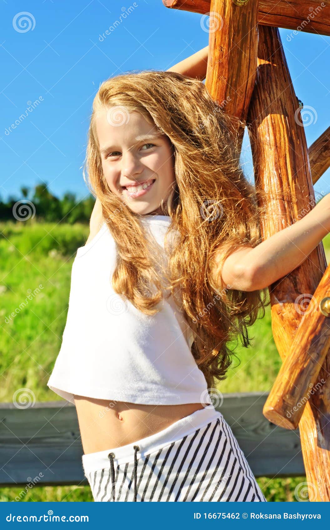 Eight years old girl stock photo. Image of eight, laughter 16675462