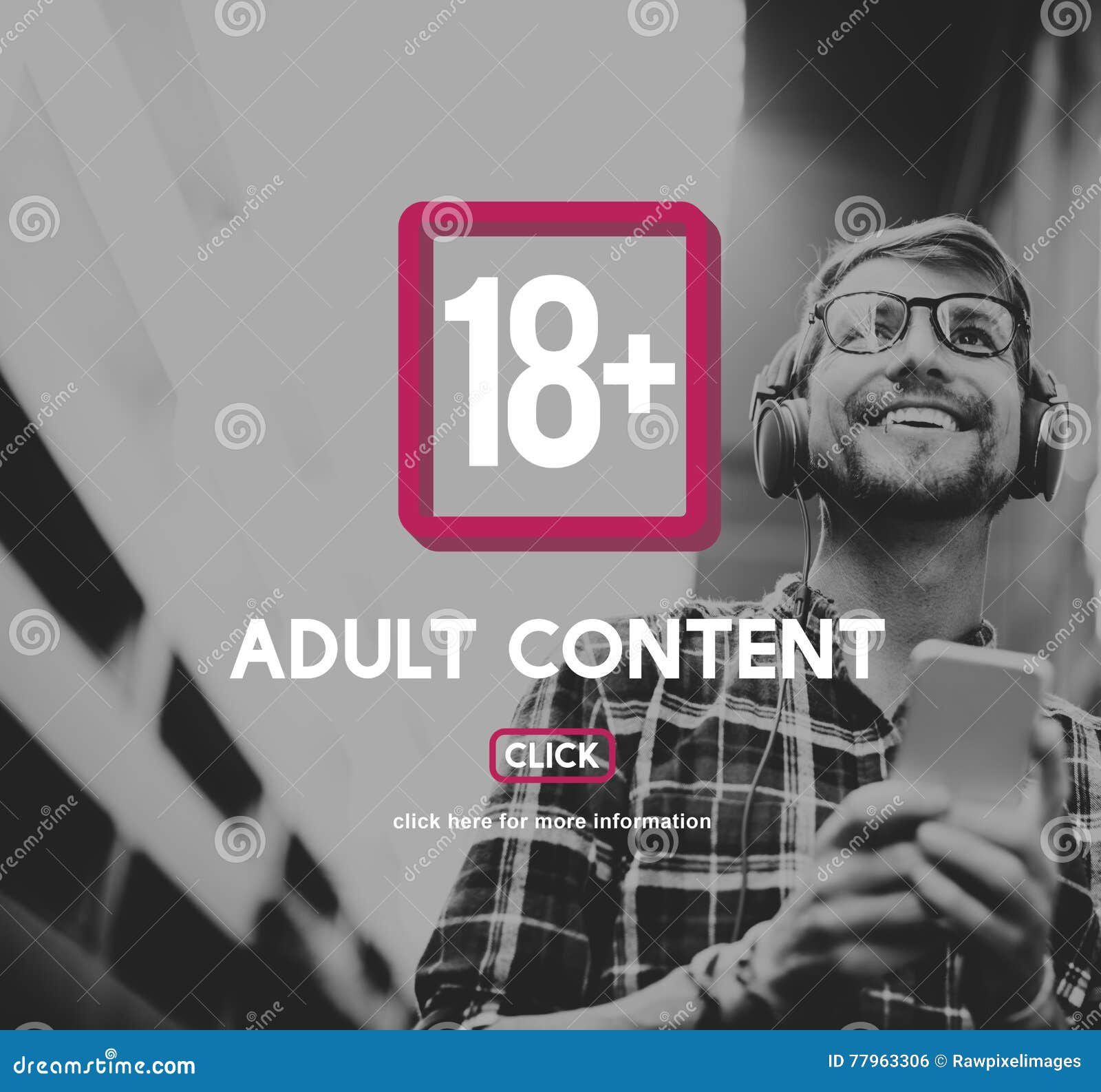 eighteen plus adult explicit content warning