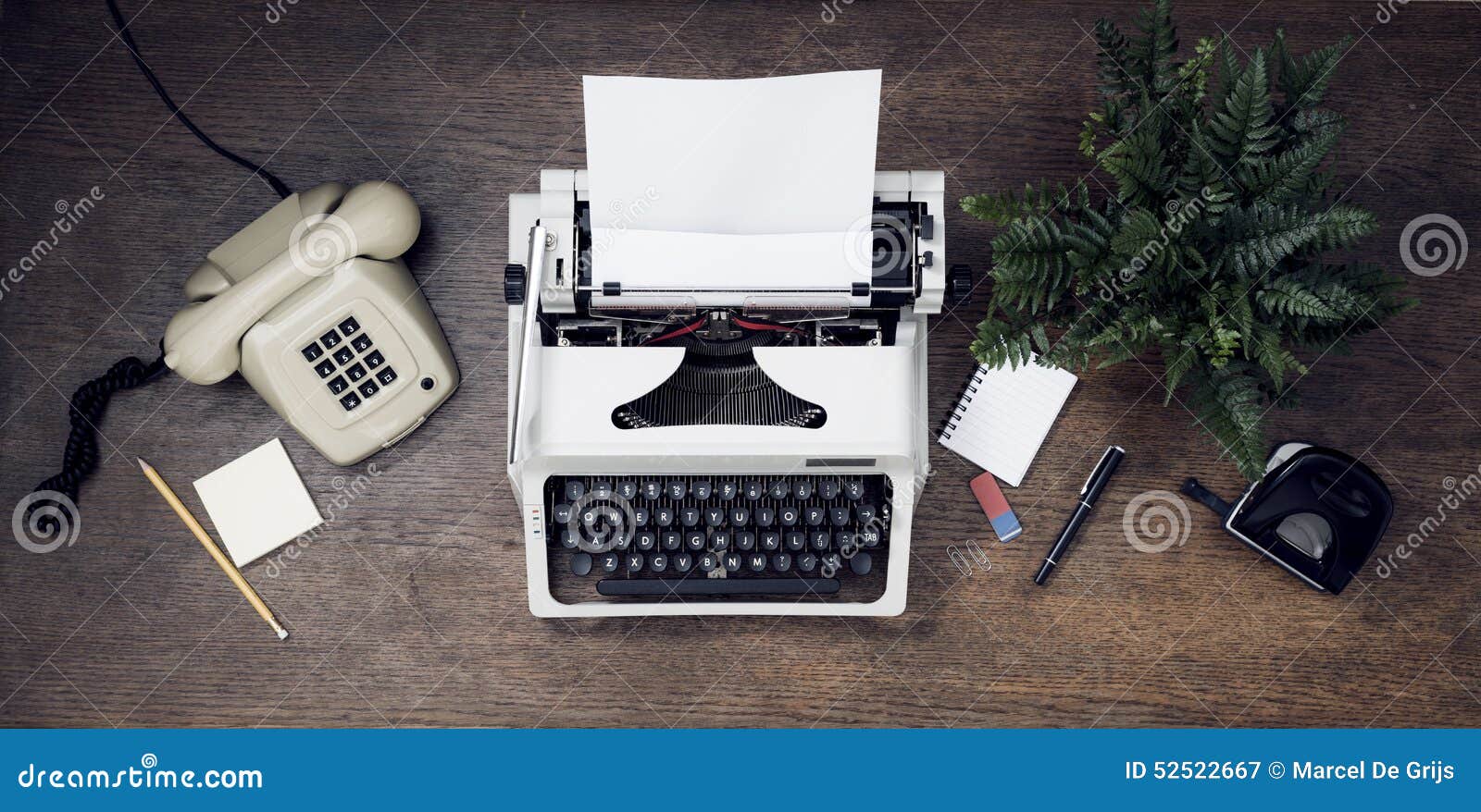 Eighties office desk stock image. Image of file, concepts 52522667