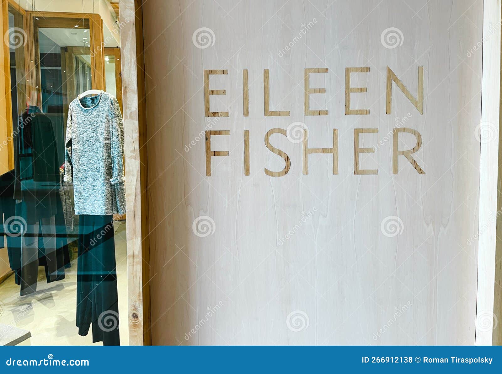 Eileen Fisher store editorial stock photo. Image of york - 266912138