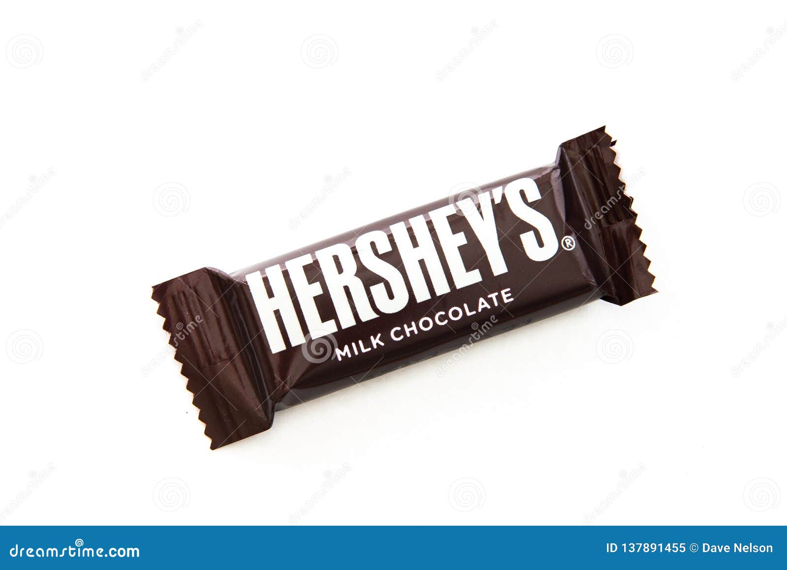 Ein Imbissgröße Hershey Schokoriegel Redaktionelles Bild - Bild Von  Aufgewickelt, Paket: 137891455