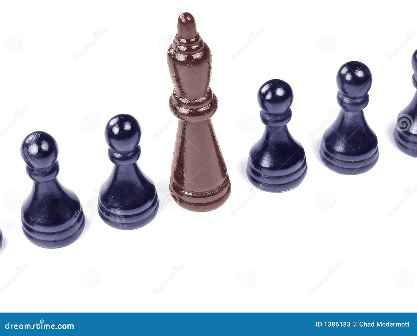 Eindeutiges Schach-Stück stockbild. Bild von ausgewählt - 1386183