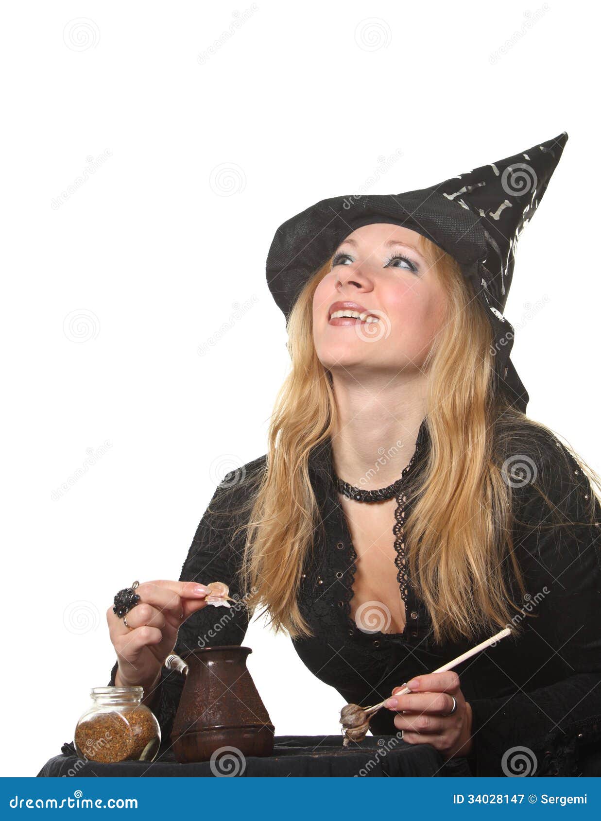 Eine Hexe stockbild. Bild von mädchen, adoleszenz, leute - 34028147