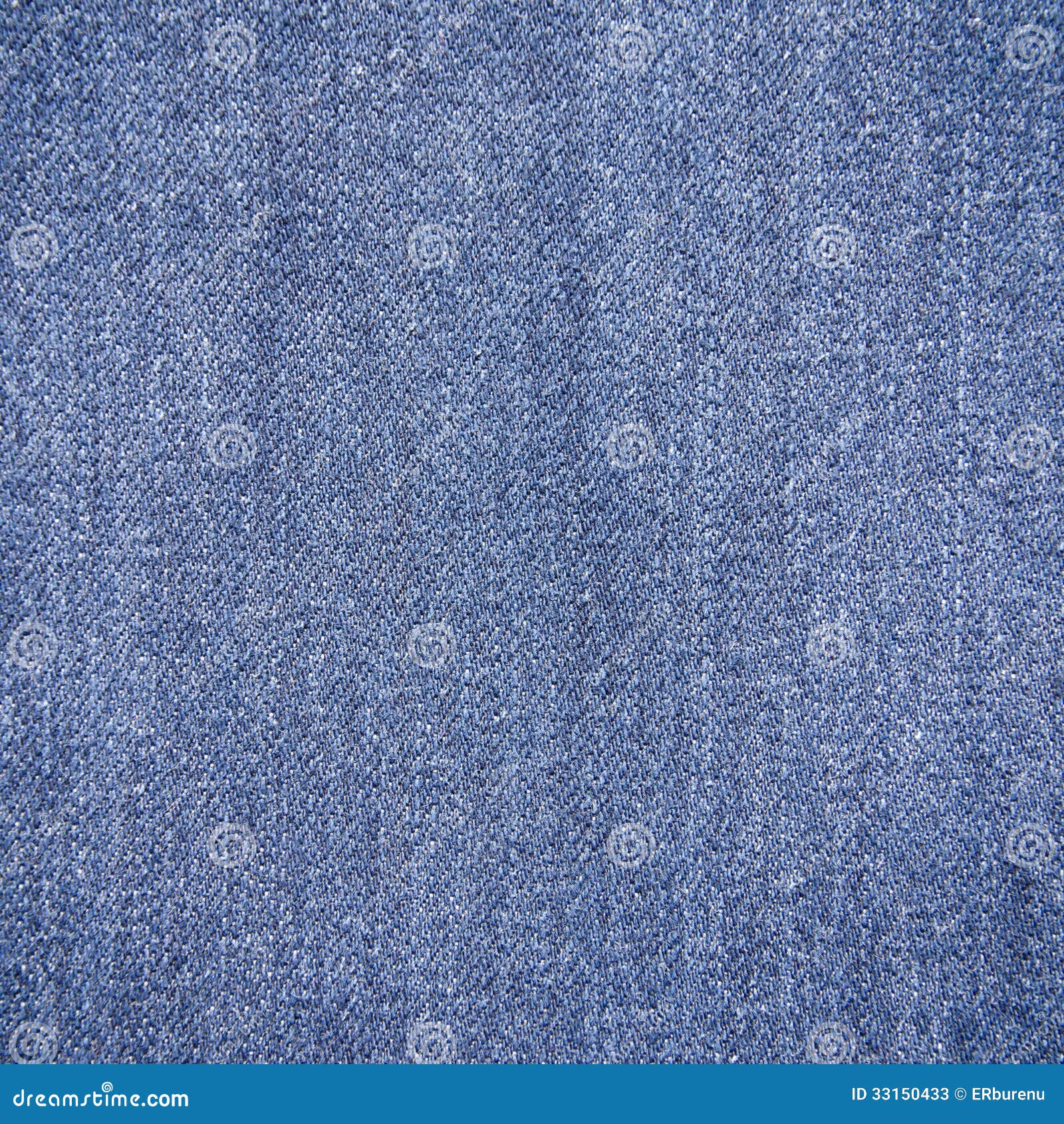 Einfacher blauer Jean Fabric Texture Background