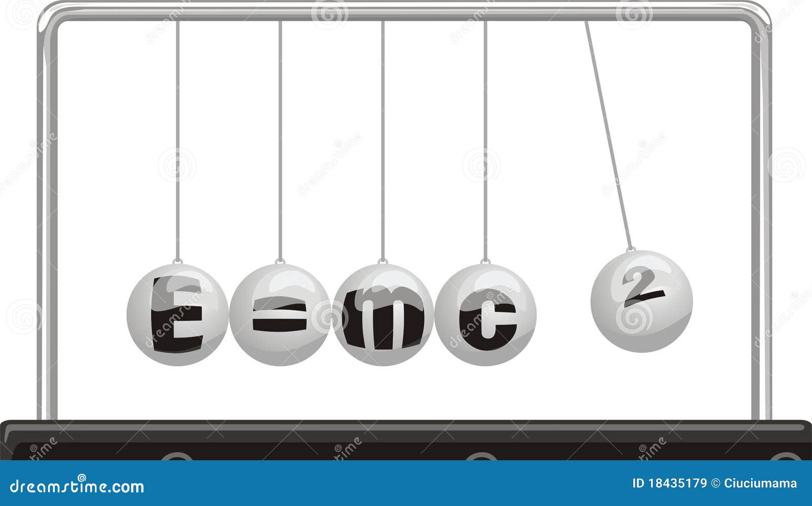 Einstein Theory Of Relativity - Newton`s Pendulum Royalty ...