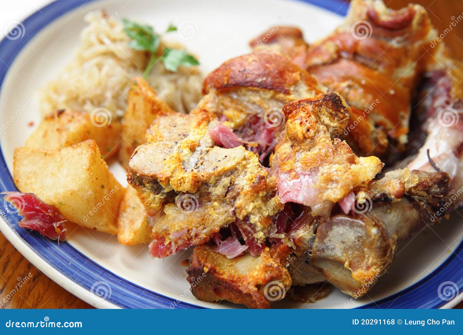 Eisbein, Roasted Pork Knuckle Stock Photo Image of beer, glass 20291168