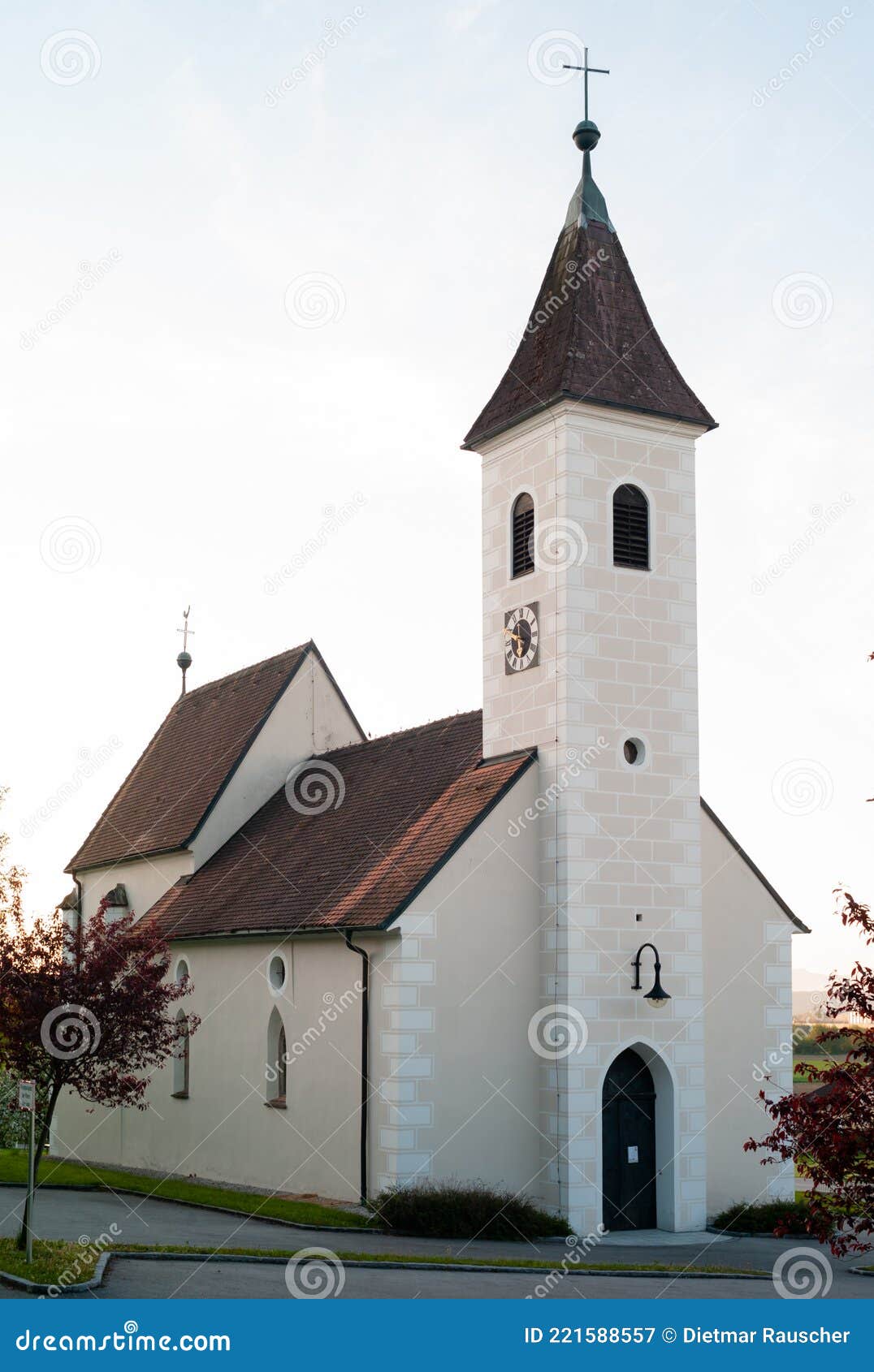 filialkirche eisenreichdornach early gothic roman catholic church in amstetten, in the mostviertel region of lower austria