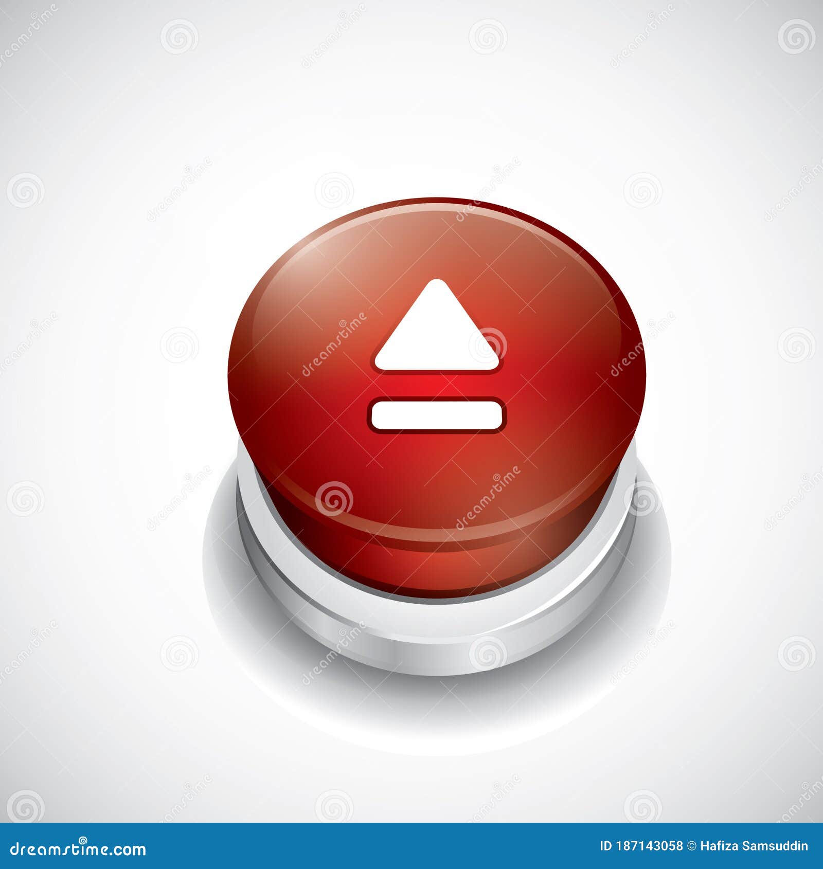 Eject Button Cartoon Vector 30411363