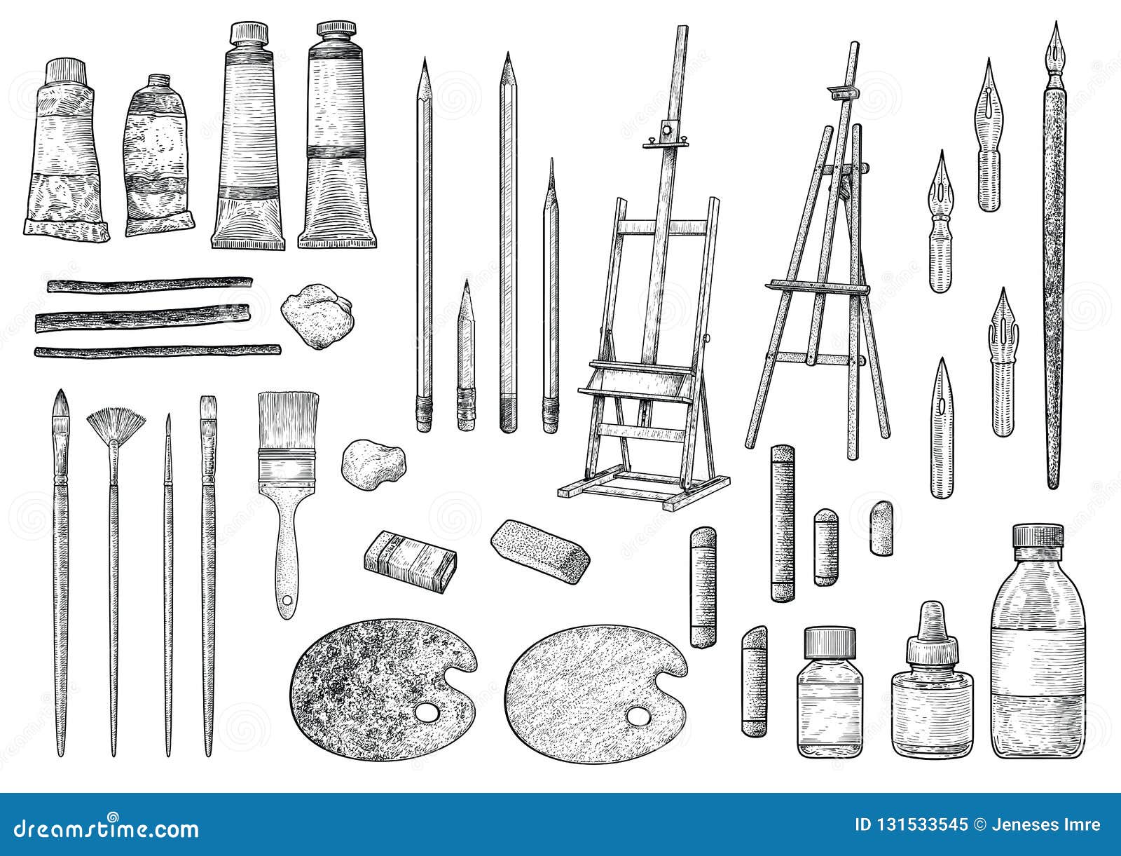 lápices de Dibujo para Dibujar Herramientas de Arte de Palo de carbón HERCHR 50 Piezas de lápices de Dibujo para Artistas 