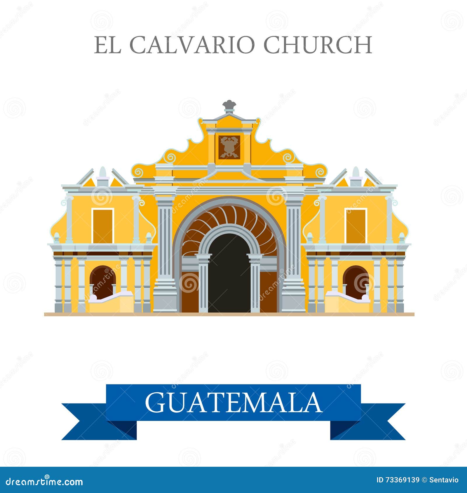 El Calvario Church Cobán in Guatemala Flat Vector Stock Vector - Illustration of show, point: 73369139 El Calvario Church Cobán in Guatemala Flat Vector Stock Vector - Illustration of show, point: 73369139
