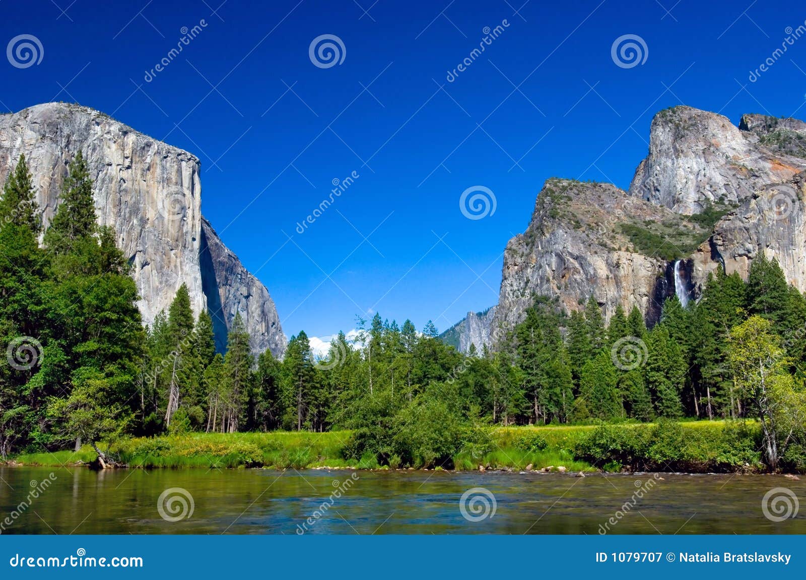 el capitan and lower falls