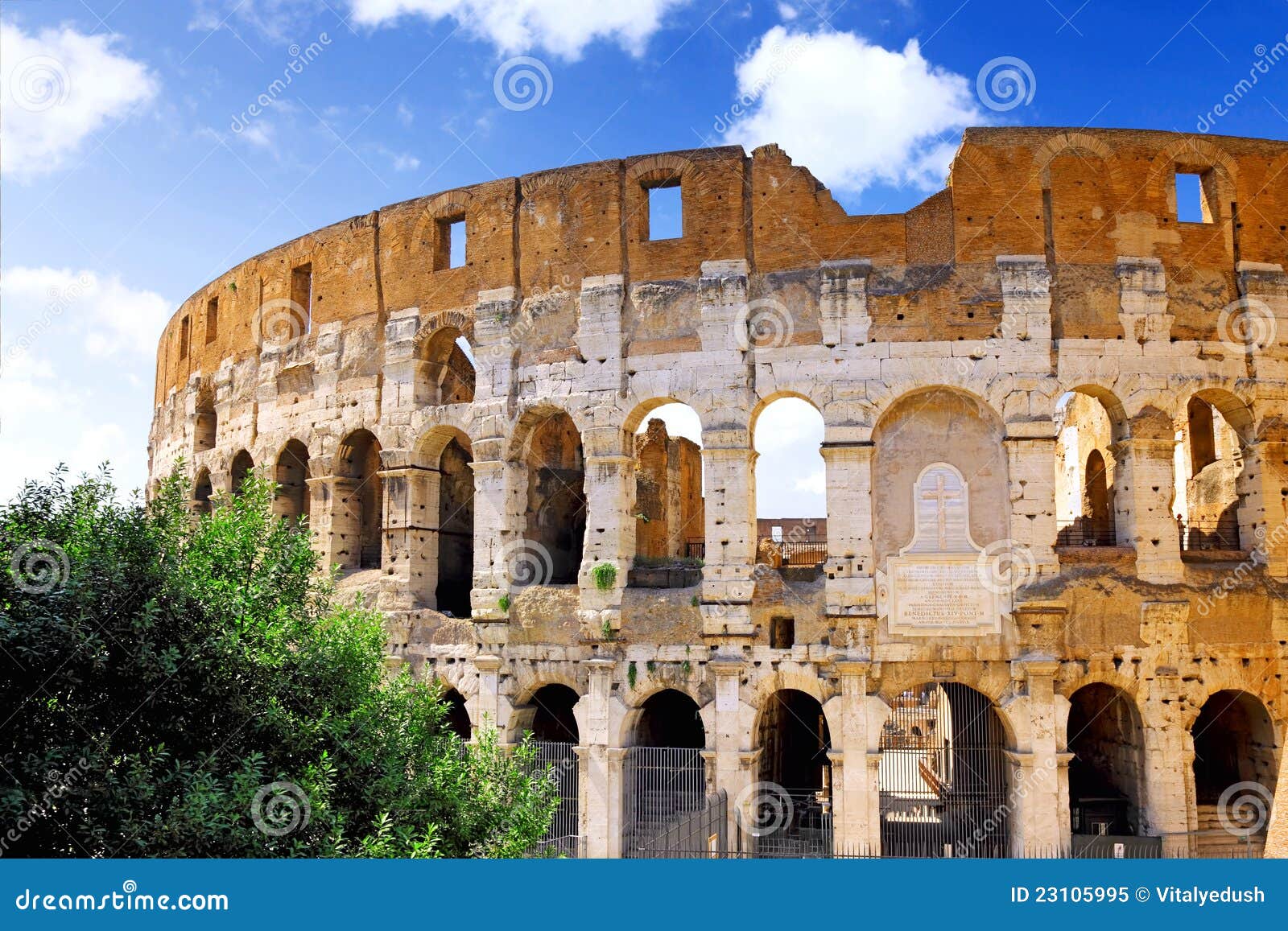 El Colosseum, la señal famosa en Roma. El Colosseum, la señal famosa en Roma, Italia.