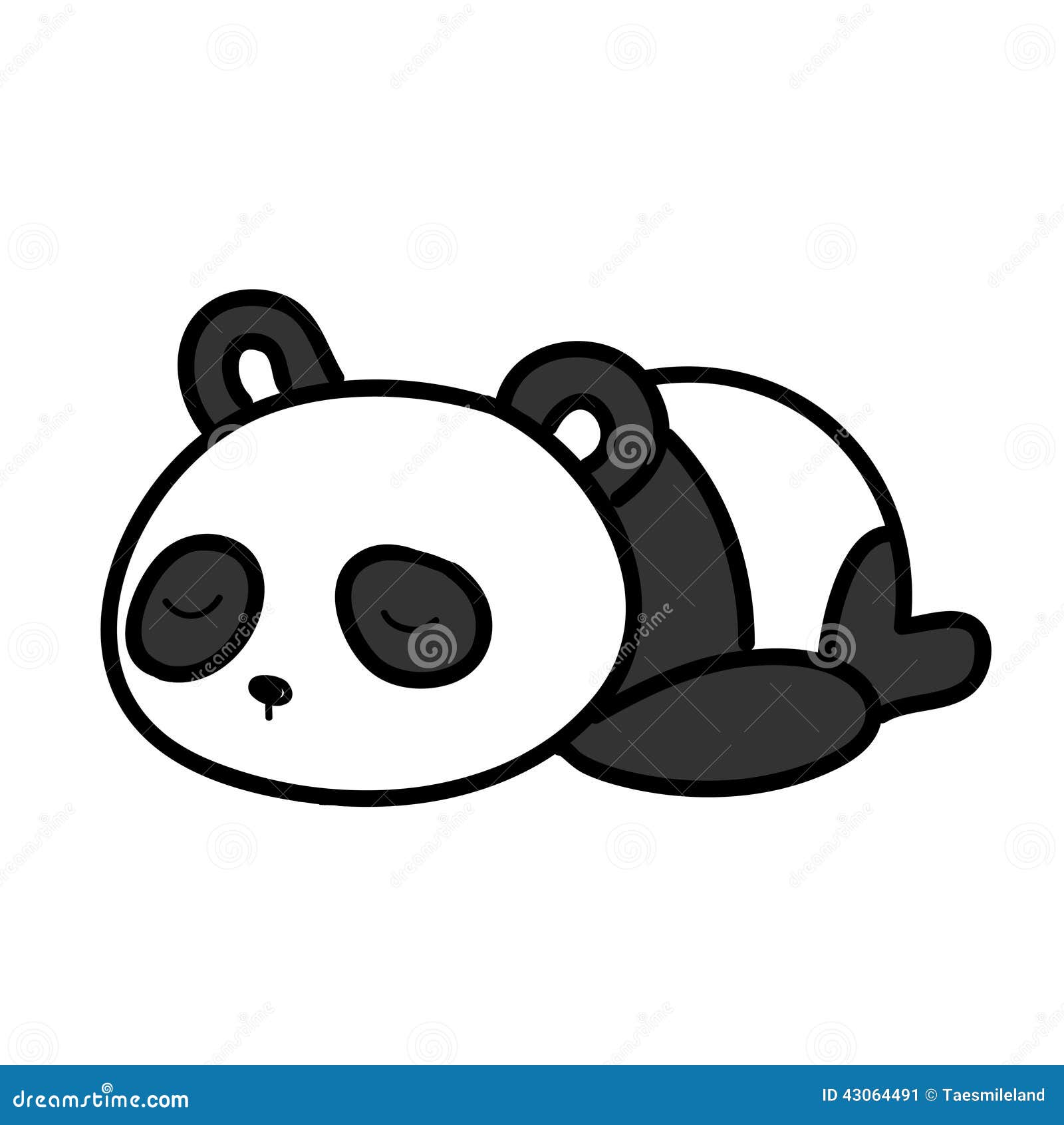 Panda Sleeping Ilustraciones Stock, Vectores, Y Clipart – (1,005  Ilustraciones Stock)