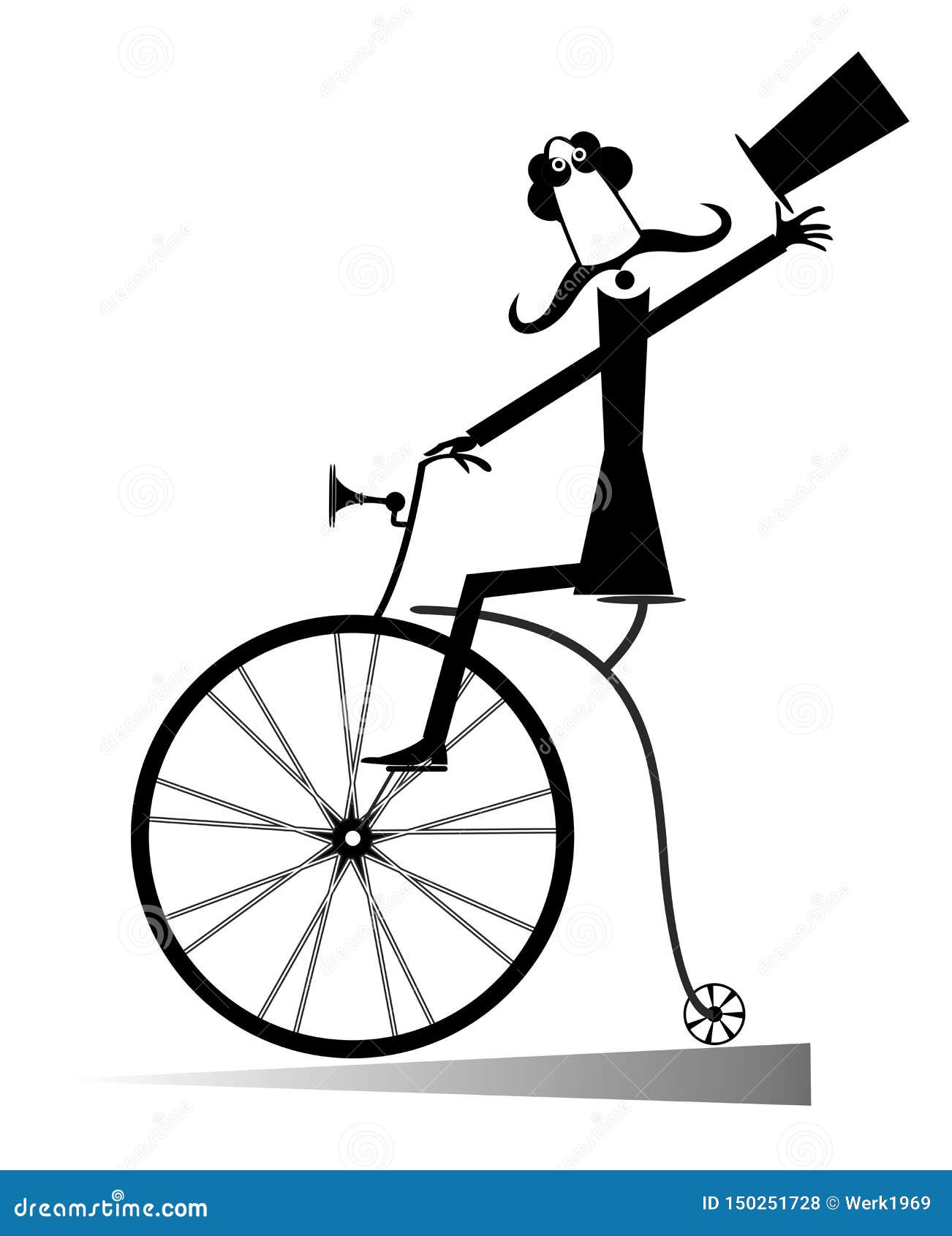 Furioso bestia recibir El Hombre Del Bigote En El Sombrero De Copa Monta Un Ejemplo Retro De La Bici Ilustración del Vector - Ilustración de arte, constitucional: 150251728 Furioso bestia recibir El Hombre Del Bigote En El Sombrero De Copa Monta Un Ejemplo Retro De La Bici Ilustración del Vector - Ilustración de arte, constitucional: 150251728