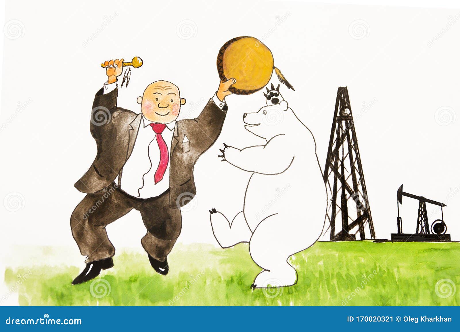 El Hombre Y El Oso Polar Bailando Stock de ilustración - Ilustración de danza, bosquejo: 170020321 El Hombre Y El Oso Polar Bailando Stock de ilustración - Ilustración de danza, bosquejo: 170020321